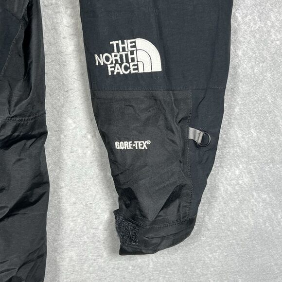 Vintage The North Face TNF Gore-Tex Parka Jacket Women’s Large Solid Black - Picture 7 of 16